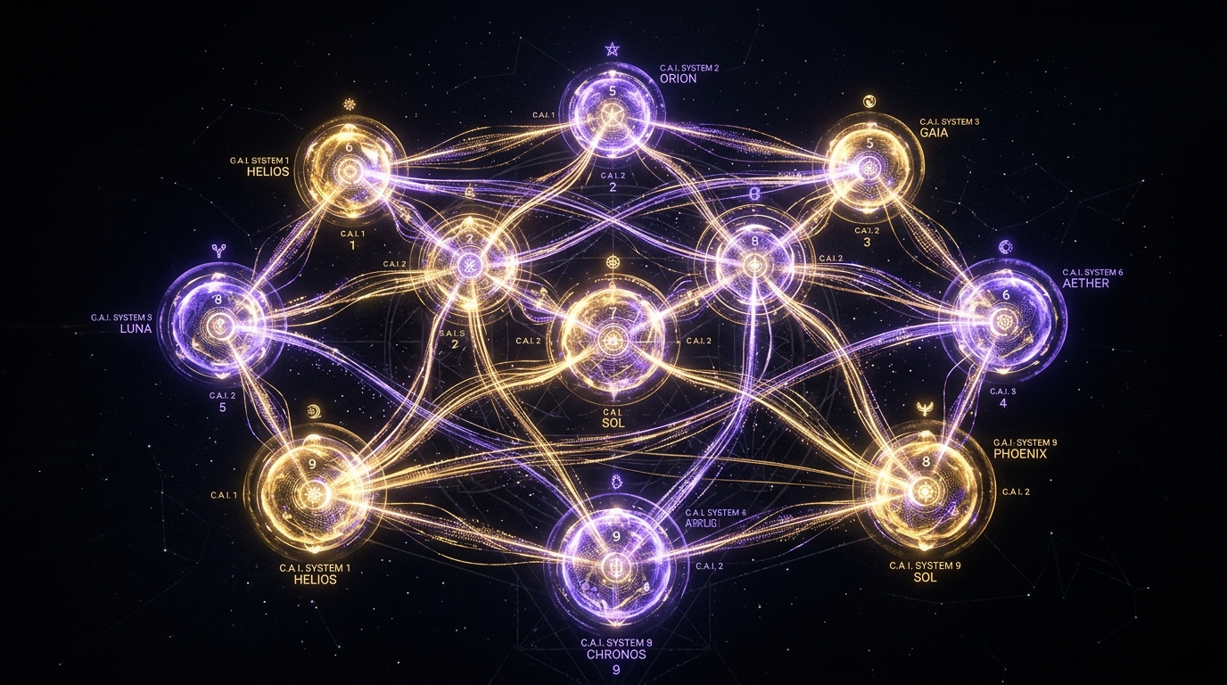 9 Conscious Engines Network Map